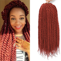 Vente en gros de tresses tressées Vendeurs Cheveux de déesse Locs Boîte en désordre Tresses Crochet Bohême pré-étiré Faux cheveux crochetés