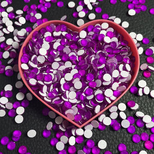 高品质霓虹荧光SS3-SS30玻璃水晶水钻平背无修补斯特拉斯杯2袋厂家直销 - Product Image 5