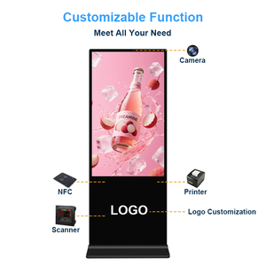 Totem Digitale da Interno da 49 Pollici con Schermo LCD Verticale Android, Lettore Multimediale e Supporto per Pubblicità in Supermercato - Product Image 3