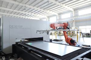 Cortadora Láser de Fibra CNC de 3, <span class=keywords><strong>6</strong></span>, 8 y <span class=keywords><strong>12</strong></span> kW para Chapa Metálica, Equipos para la Industria de Fabricación, Compatible con PLT - Product Image 4