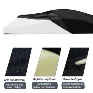 Hiện đại spa massage lông mi Bảng bộ nhớ bọt cong Topper Lash giường nệm có thể tháo rời bìa cho phòng ngủ đồ nội thất nhà - Product Image 6