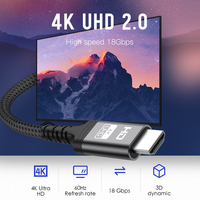 UNIEAN Vente en gros HD 3M 10M 2.1 UHD vers Vga 48Gbps Câble vidéo 60Hz Port d'affichage vers 8k 4k UHD Câble pour écrans de projection