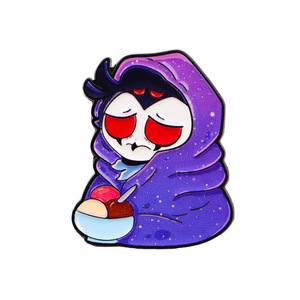 Broche Hell Inn, Badge en métal de dessin animé, Vente en gros, Logo personnalisable, Épingles de revers créatives en émail Kawaii pour collection de fans et cadeaux - Product Image 5