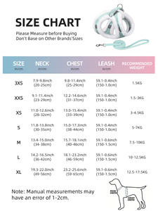 Set tali kekang anjing peliharaan tebal lembut, nyaman hangat reflektif <span class=keywords><strong>Harness</strong></span> hewan peliharaan untuk hewan peliharaan - Product Image 6