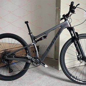 Bicicleta de Montaña de Fibra de Carbono de Alta Configuración SX-12 Velocidades, <span class=keywords><strong>Cuadro</strong></span> de Suspensión Softtail Todoterreno, Bicicleta Softtail Todoterreno para Hombre - Product Image 1