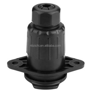 Cables OEM adaptadores de 7 vías remolque 24V 7 pines enchufe de remolque conector de remolque reemplazo para coche semirremolque camió<span class=keywords><strong>n</strong></span> caravana luces - Product Image 2