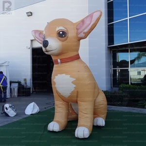 Modello Gonfiabile di Cane Chihuahua Personalizzato da 3 Metri, Realistico e Carino, per Attività Commerciali/Negozi di Animali - Product Image 4