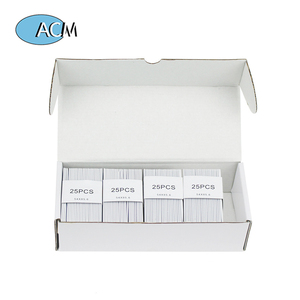 Chất lượng cao 125Khz tk4100 có thể ghi gần 1.8 mét độ Dày Trắng nhựa PVC RFID thẻ chip - Product Image 6