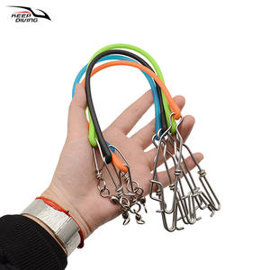 KEEP DIVING KD T007 Poids de pêche lourd en caoutchouc souple pour pêche en mer profonde, avec double pivot à broche et amortisseur de chocs pour downrigger - Product Image 3