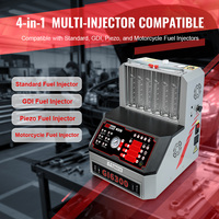 Limpiador y Probador Ultrasónico de Inyectores de Combustible GATmatic para Inyectores GDI, Herramientas de Diagnóstico Piezoeléctrico para Motores de Automóviles, Analizador de Motores