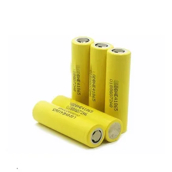 100% otantik sarı lgdbhe43.7 2500 V inr18650-HE4 mAh pil 20A yüksek akım deşarj için yüksek tahliye hücresi