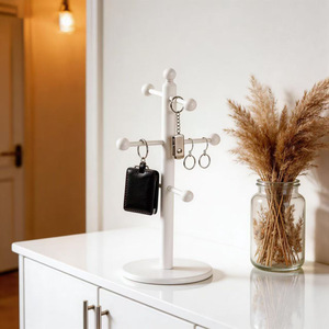 Portavasos de Bambú de 8-9.9 Pulgadas, Organizador de Almacenamiento Multifuncional para Cocinas del Hogar - Product Image 3