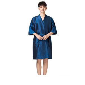 Bata <span class=keywords><strong>de</strong></span> Cliente para Salón, Kimono Grande Personalizado con LOGO, Capa <span class=keywords><strong>de</strong></span> Peluquería, Vestido <span class=keywords><strong>de</strong></span> Belleza, Batas para Clientes <span class=keywords><strong>de</strong></span> SPA, <span class=keywords><strong>Hotel</strong></span> y Barbería - Product Image 2