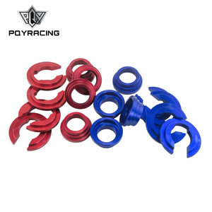 Poyracing Control Arm Bushing Collar <b>Split</b> Back Aluminum Red Blue For Nissan S13 S14 Z32 - Product Image 1