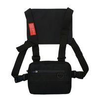 Tas Dada Pria Tahan Air, Tas Vest Unisex Oxford Tahan Aus, Tas Pinggang Pria Kapasitas Besar, Tas Outdoor
