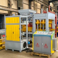 Machine à briques hydraulique automatique QT8-15 pour usine de blocs creux