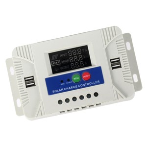 Configuración de pantalla de color libre Pantalla de luz nocturna 12V24V30A Controlador <span class=keywords><strong>Solar</strong></span> controlador de carga <span class=keywords><strong>solar</strong></span> fotovoltaico - Product Image 4
