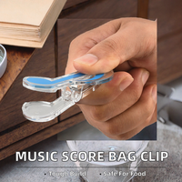 Portaoggetti da Cucina in Plastica di Grado Alimentare a Forma di Spartito Musicale, Borsa Musicale per la Casa