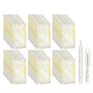 Lot de 30 recharges de <span class=keywords><strong>plumeau</strong></span> multisurface 180 ° non parfumées jetables pour le nettoyage avec 1 perche télescopique adaptée aux plumeaux <span class=keywords><strong>Swiffer</strong></span> - Product Image 2