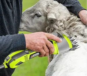 Rechargeable Sheep Wool Shearing Machine Cordless Sheep Shears Goat Hair Cutting Machine Hair Clipper Machines