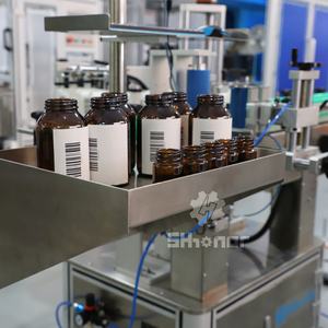 Machine d'étiquetage à impression automatique de <span class=keywords><strong>cache</strong></span>, entièrement automatique pour les bouteilles carrées, transfert thermique en ligne - Product Image 5