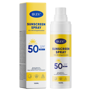 Private Label Yellow <b>Sunscreen</b> <b>Spray</b> with Centella Asiatica Extract for Face &Body Soothing Ultraviolet Protective <b>Spray</b> 100ML - Product Image 6