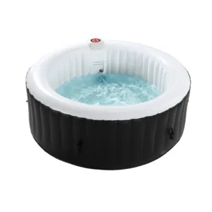 阳光按摩浴缸户外热水浴缸转角塑料成人便携式浴缸