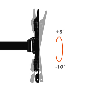 Charmount 180 Degree Swivel LED <strong>TV</strong> Mount Max VESA 400*400mm Sliding <strong>TV</strong> <strong>Bracket</strong> with <strong>Long</strong> <strong>Arm</strong> <strong>TV</strong> Wall Mount - Product Image 4