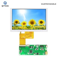QTSS 5 pouces IPS TFT RGB Interface 800*480 Transflectif écran tactile panneau affichage LCD Module 5"