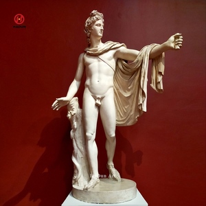 Figura griega clásica escultura de mármol Hércules y <span class=keywords><strong>Antaeus</strong></span> a la venta - Product Image 4