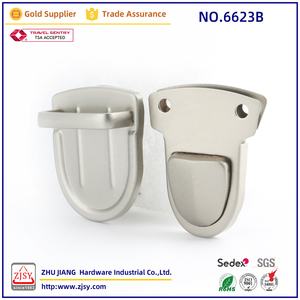 6623 하이 엔드 가죽 가방 장식 잠금 하드웨어 액세서리 턱 걸쇠 잠금 - Product Image 5