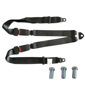 Cinturón de Seguridad de Dos Puntos Integrado para Asiento de Autobús, Vehículo de Pasajeros, con ABS, Poliéster y Construcción de Acero - Product Image 4