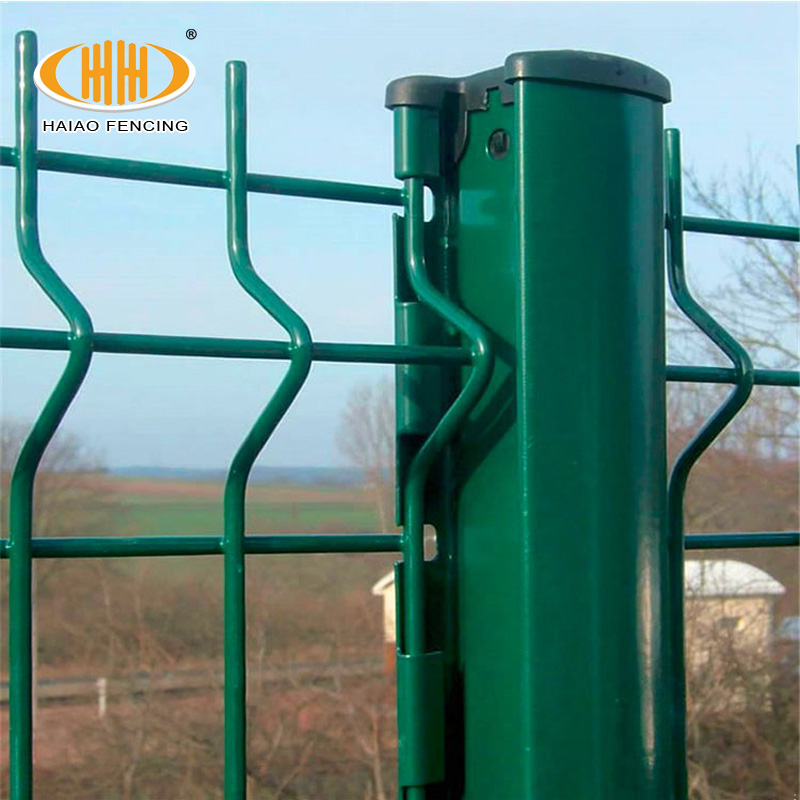 Powder Coated 1.5m 3d Curved Wire Mesh Fence Galvanized Steel