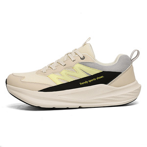 Chaussures de sport à talon haut et large, semelle épaisse et large, adaptées aux hommes et aux femmes pour un usage quotidien. - Product Image 2