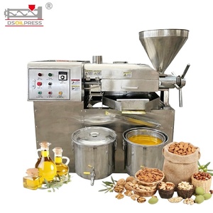 Prensa de Aceite Semiautomática de Acero Inoxidable, Extractor de Aceite Comercial de Alto Nivel de Seguridad - Product Image 1