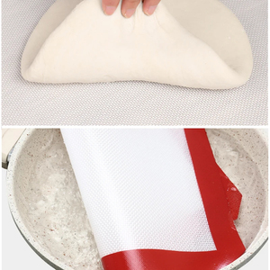 แผ่นรองอบซิลิโคนสำหรับถาดคุกกี้ - แผ่นรองกันติด - แผ่นรองเกรดมืออาชีพ - Product Image 3