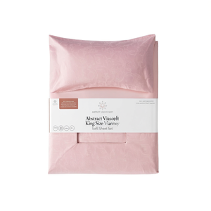 Parure de draps Viasoft King Size Vianney Soft en tissu satiné pour la maison - Product Image 1