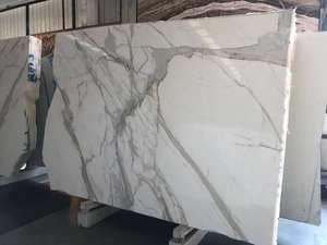 Mármol Blanco Calacatta Ecológico Personalizado, Diseño Moderno Pulido e Impermeable para Revestimientos de Chimeneas, Mesas y Paneles de Pared - Product Image 5