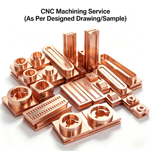 Componentes Térmicos de Cobre Mecanizados por CNC de Precisión Personalizada (Placa Base, Cámara de Vapor, Bloque Espaciador, Placa de Conexión) por Electroerosión por Hilo (EDM) - Product Image 2