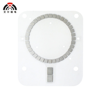 Promotion pour la nouvelle conception en relief porte-carte magnétique en cuir TPU portefeuille étuis de téléphone portable arrière de l'accessoire de téléphone