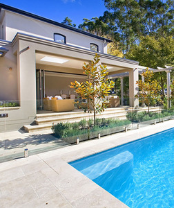 Vente en gros de carreaux de piscine en pierre naturelle carrelage en travertin carrelage pour allée <span class=keywords><strong>pavé</strong></span> extérieur en travertin beige - Product Image 4