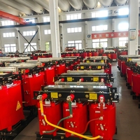 Transformateur de distribution de type sec SCB13/SCB14 30kVA-2500kVA Entrée 6kV/10kV Sortie 440V Triphasé Transformateur en cuivre et aluminium