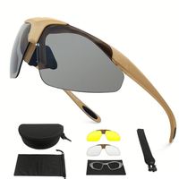 Lunettes de soleil polarisées Yijia New Fashion CE 166 Pc, lunettes de sport, lunettes de tir, lunettes de protection tactiques