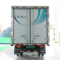 Foton fourgon de transport électrique pur EV de 3.5 à 5 tonnes de fabrication chinoise avec une autonomie de 350km, une batterie CATL de 100,4 kWh, un moteur de 142kW, une boîte fermée