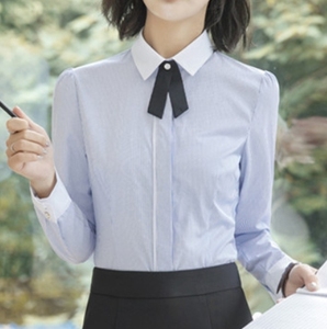 Vêtements professionnels pour femmes à manches longues, taille S-5XL, automne et hiver, pour les entretiens, les ventes, les tenues de travail formelles - Product Image 4