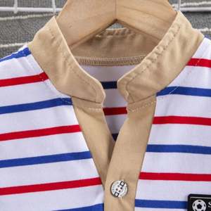 Costumes à rayures colorées pour jeunes enfants, vente en gros, produits les plus vendus - Product Image 6