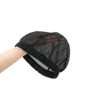 Bonnet de perruque personnalisé Originea avec logo, <span class=keywords><strong>filet</strong></span> à <span class=keywords><strong>cheveux</strong></span> en maille pour femme, bonnet de <span class=keywords><strong>nuit</strong></span>, bonnet de <span class=keywords><strong>nuit</strong></span> pour dormir, foulard de <span class=keywords><strong>nuit</strong></span>, bonnet en maille tricoté à la main - Product Image 3