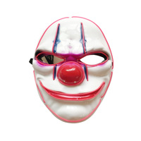 Masques unicolores phosphorescents en PP pour Pâques, Halloween, fêtes de carnaval et spectacles – Fournisseur fabricant