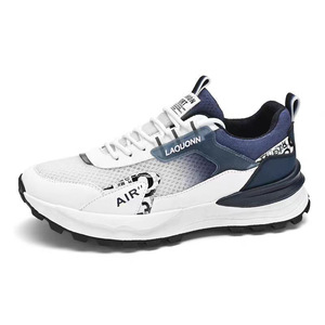 Scarpe Casual Sportive Estive da <span class=keywords><strong>Uomo</strong></span> <span class=keywords><strong>di</strong></span> Alta Gamma <span class=keywords><strong>di</strong></span> Marca Trendy, Traspiranti in Mesh, Morbide e a Profilo Basso, Nuova Collezione Primavera-Estate - Product Image 5