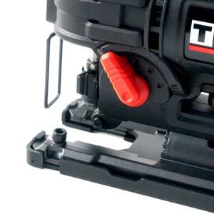 เครื่องเลื่อยจิ๊<span class=keywords><strong>ก</strong></span><span class=keywords><strong>ซอ</strong></span>ว์ไร้สาย LED รองรับ OEM ระดับอุตสาหกรรม สำหรับงานไม้ มอเตอร์ไร้แปรงถ่าน 20V DC 690W แบตเตอรี่ 4.0Ah ขนาด 100 มม. - Product Image 3